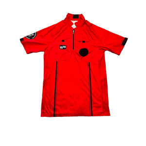 Official Sports USSF Soccer Jersey Men's Medium Short Sleeve Red Futbol Polo
